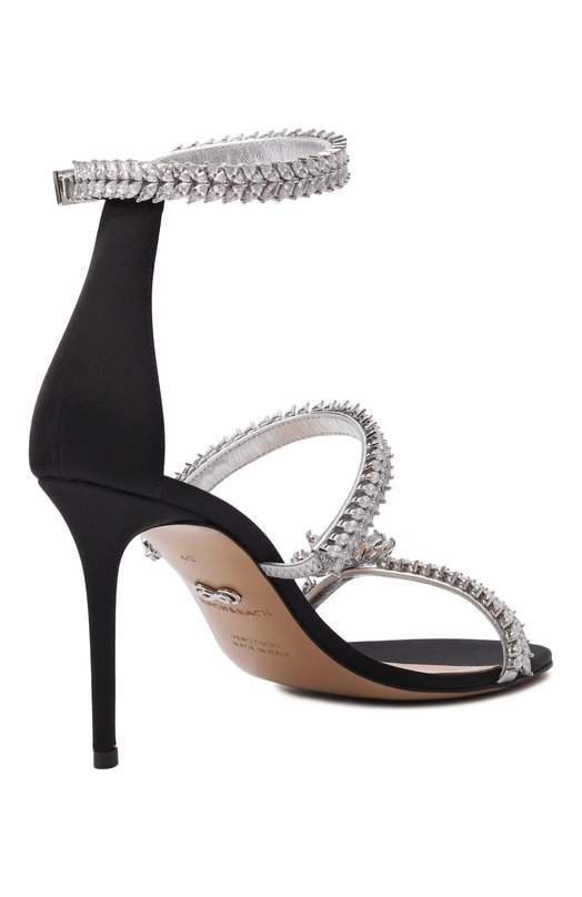 Текстильные босоножки Lotus Flower 100 Mach & Mach R26S091295CRP600 Чёрный  R26S091295CRP600 Фото 5