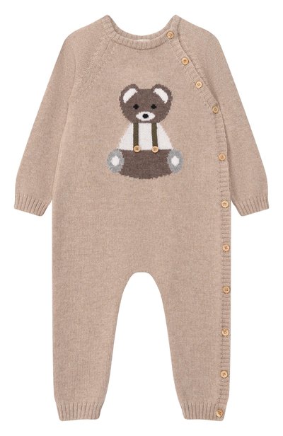 Комбинезон из шерсти и кашемира BABY T, арт. 26AI061T