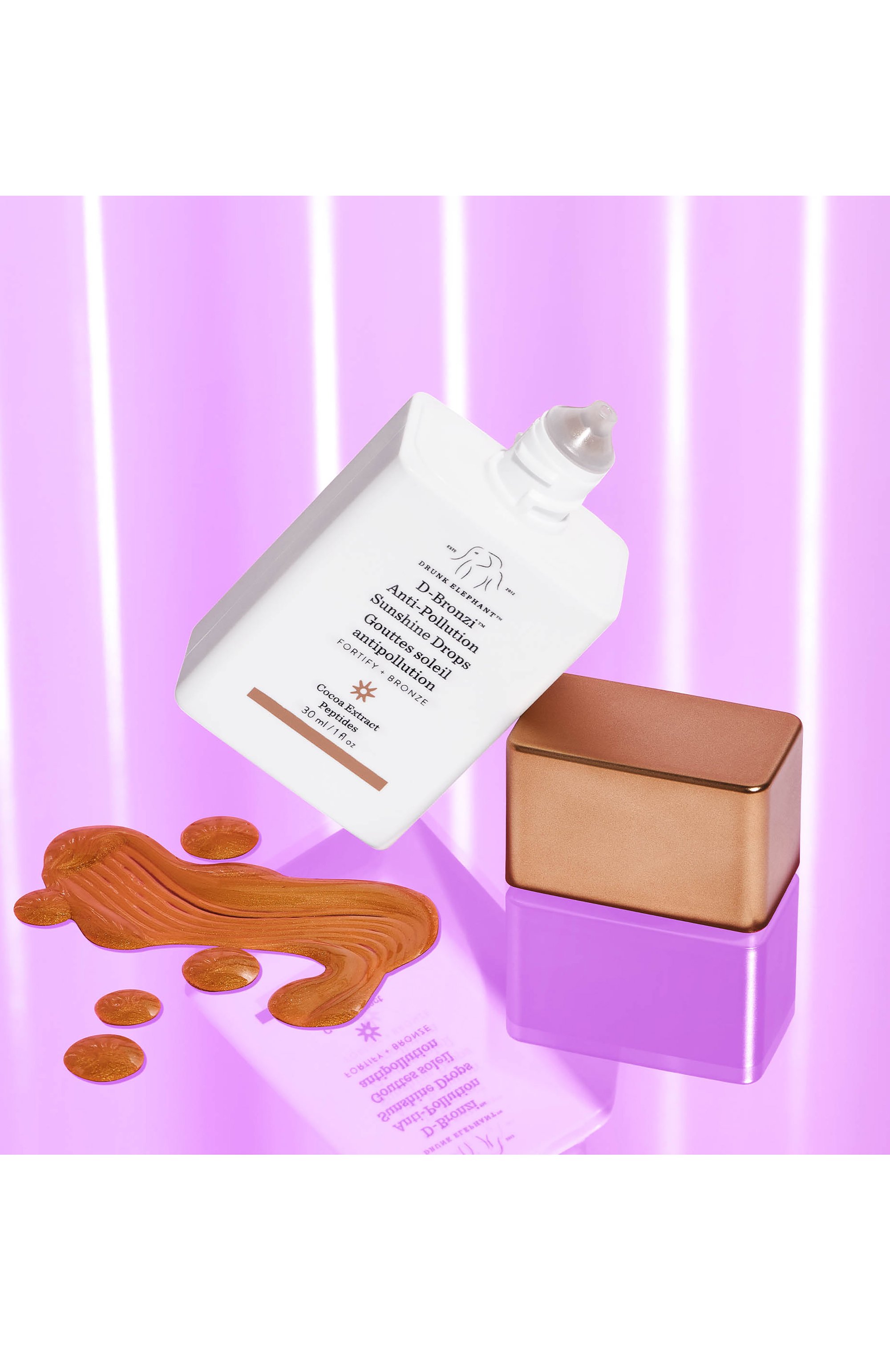 Сыворотка d-bronzi (30+1,5ml) DRUNK ELEPHANT бесцветного цвета по цене 5700 руб., арт. 42800056DE, фото 8 Сыворотка d-bronzi (30+1,5ml) DRUNK ELEPHANT, арт. 42800056DE, фото 8
