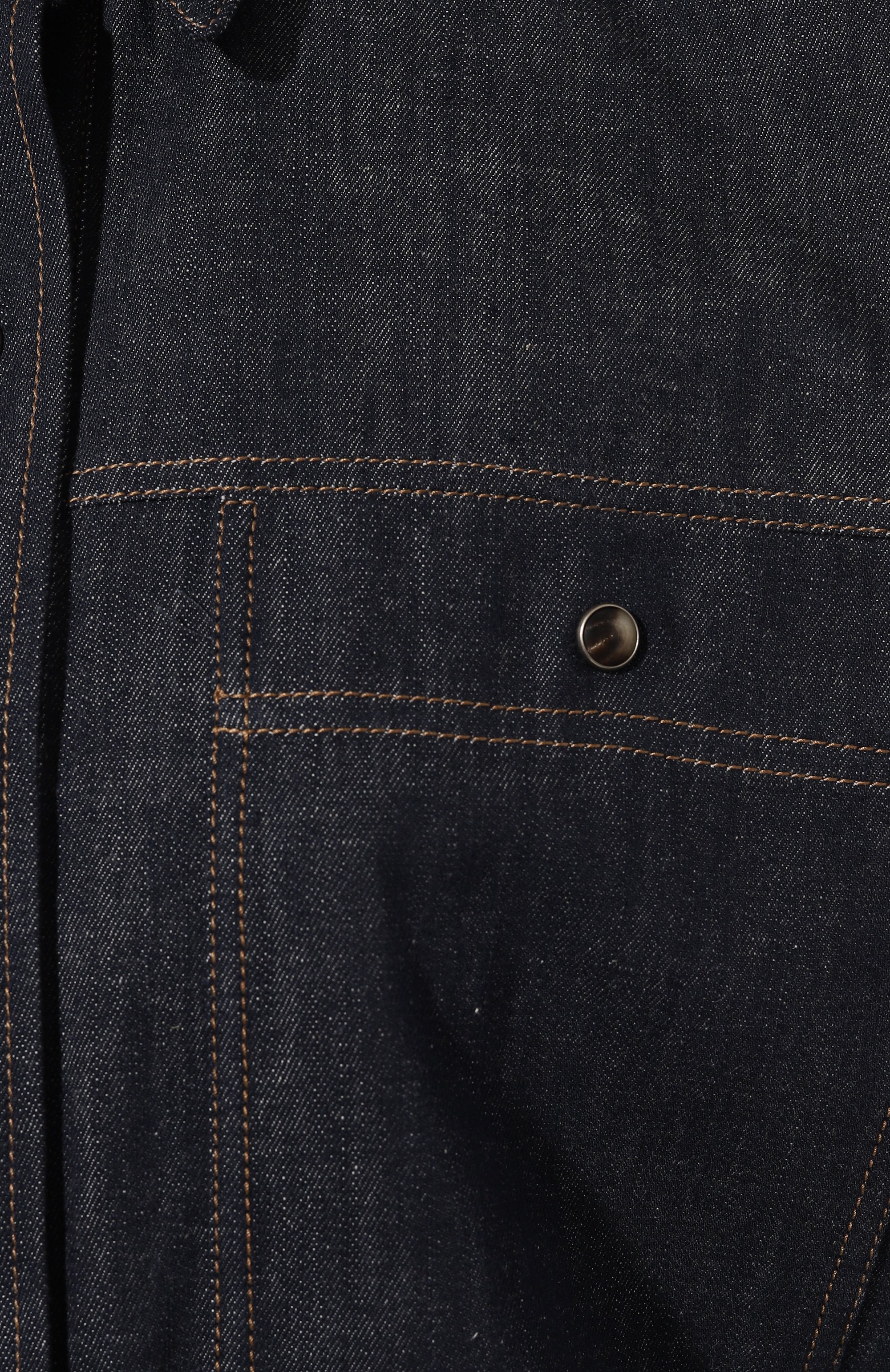 Джинсовая рубашка BRUNELLO CUCINELLI, арт. M0F28MH636, фото 5