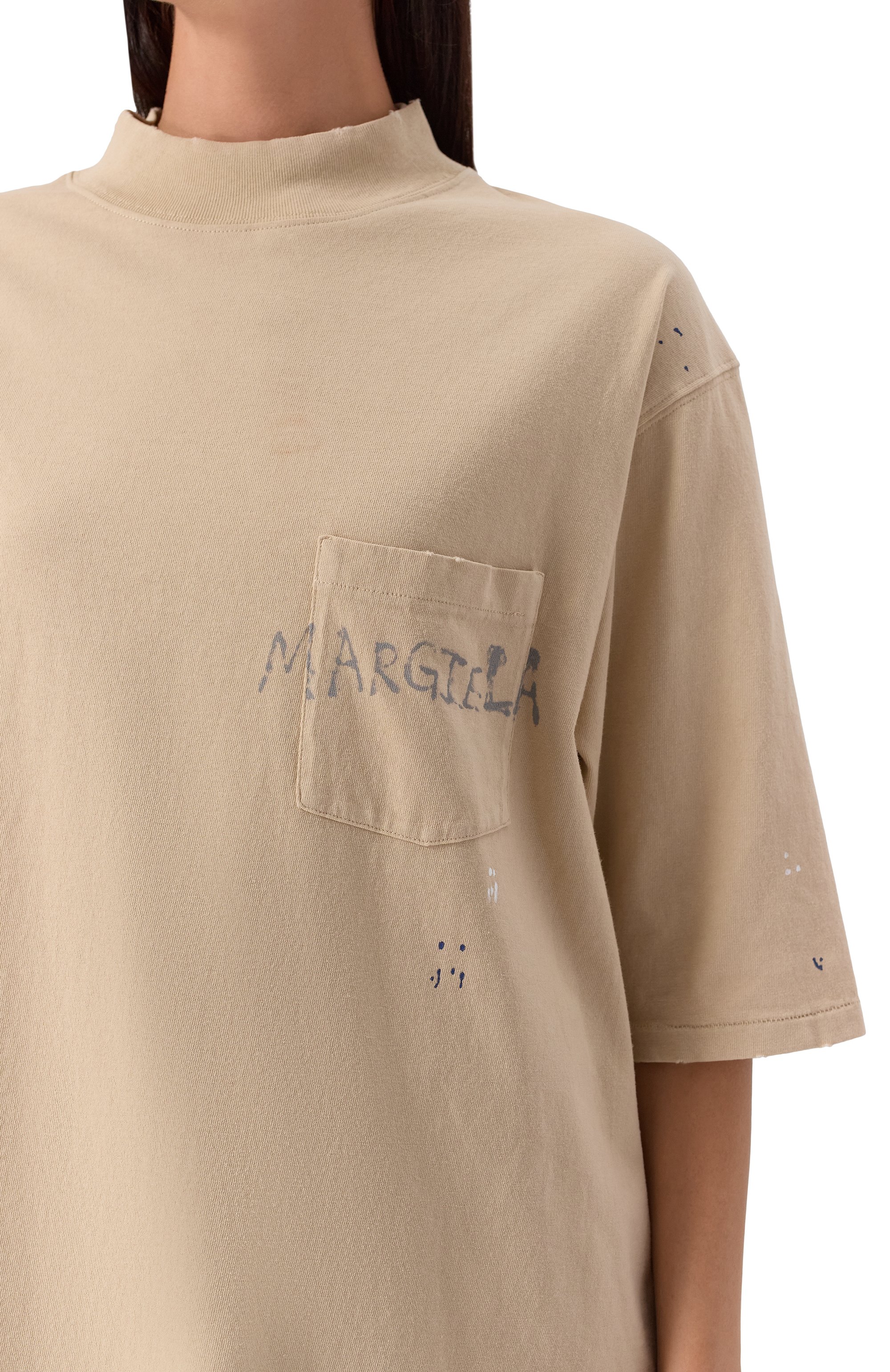 Хлопковая футболка MAISON MARGIELA, арт. S50GC0714/S24567, фото 9