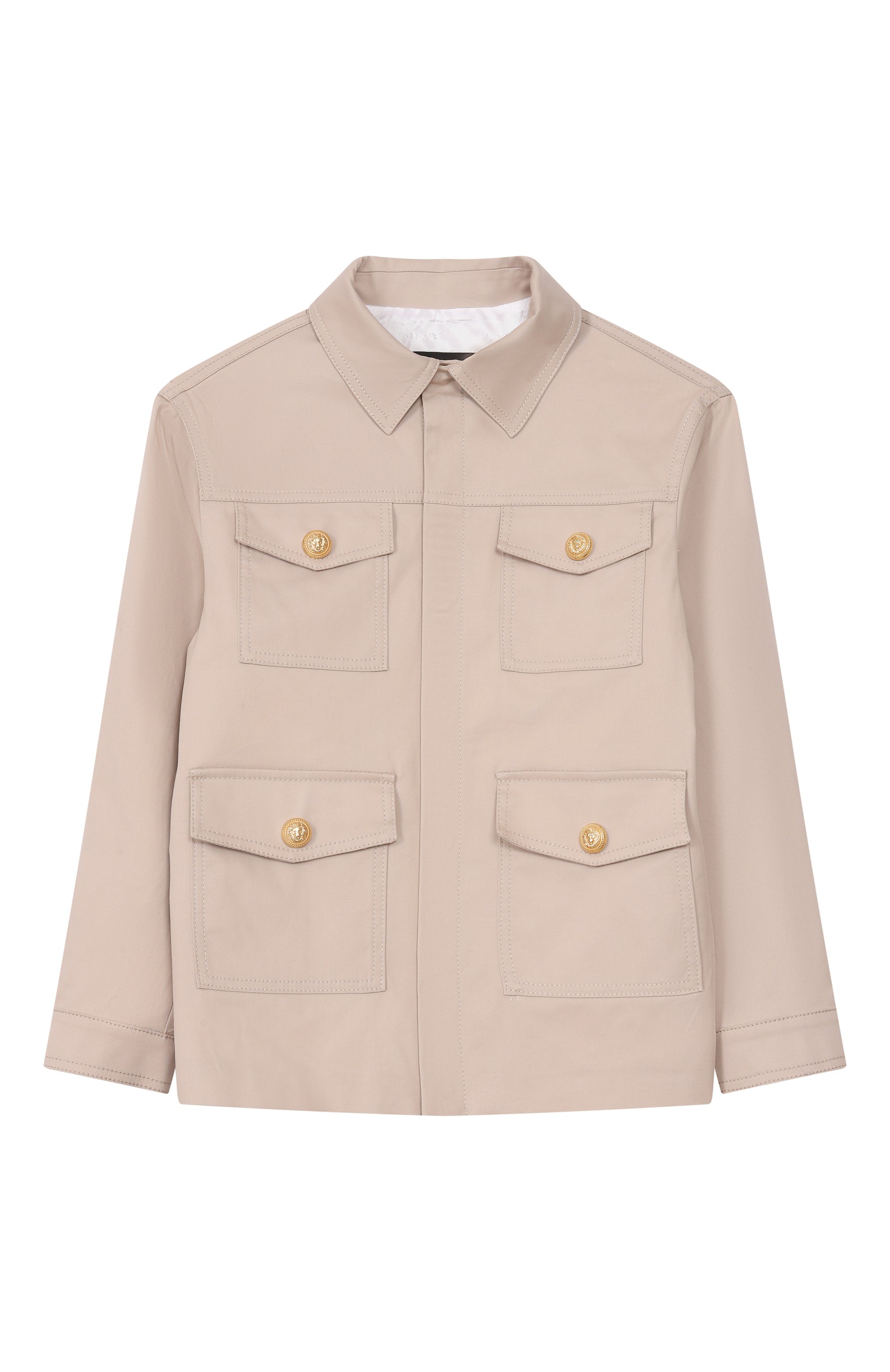 Хлопковая куртка-рубашка BALMAIN, арт. BY2P47, фото 1