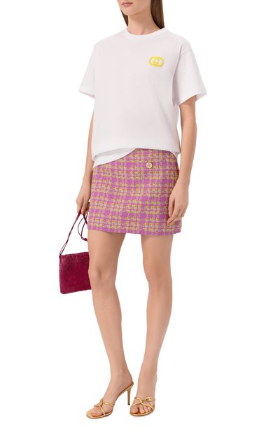 Хлопковая футболка GUCCI, арт. 837959/XJHQ3, фото 2