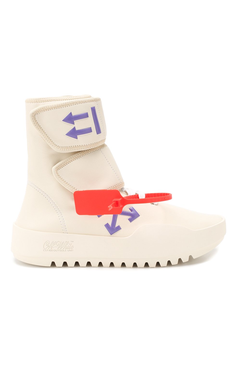 Текстильные кроссовки cst- 001  OFF-WHITE, арт. 0WIA132E19F45105B1B2, фото 6