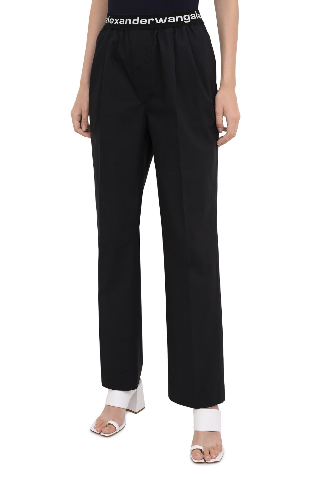 Хлопковые брюки ALEXANDER WANG, арт. 4WC2204047, фото 3