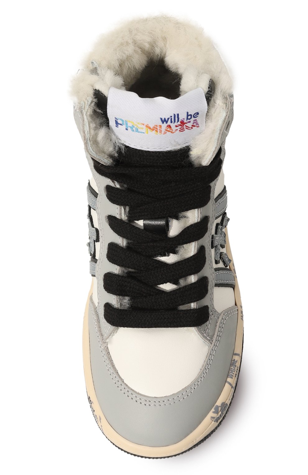 Кожаные кеды wally PREMIATA WILL BE, арт. 24M322410/WALLY HI M/27-35, фото 4