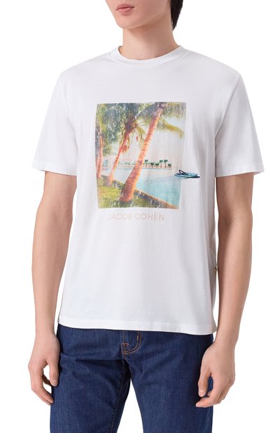 Хлопковая футболка JACOB COHEN, арт. JUR_4R002 002 M4530 L1, фото 3