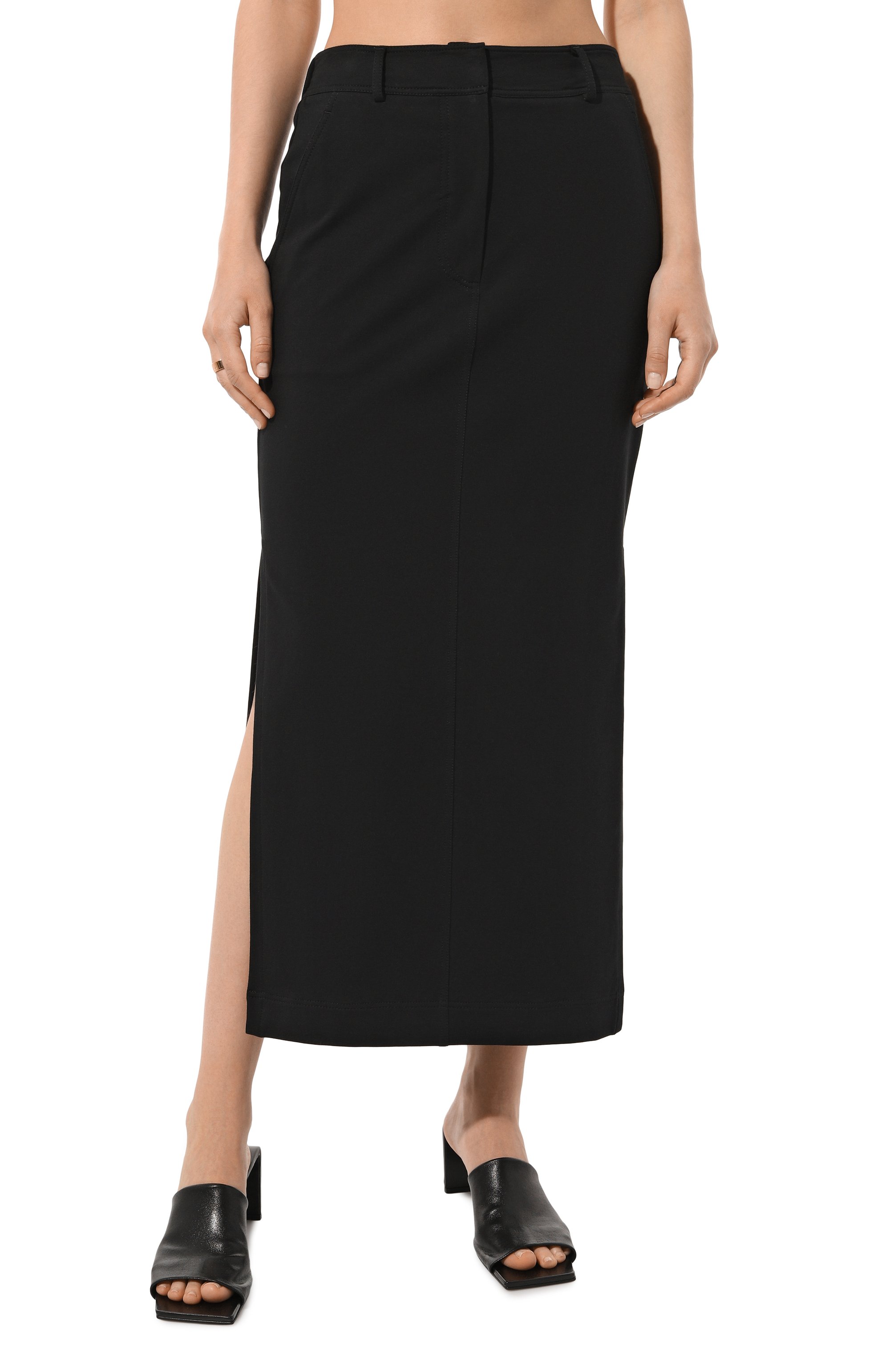 Хлопковая юбка BRUNELLO CUCINELLI, арт. MH827B1286, фото 3