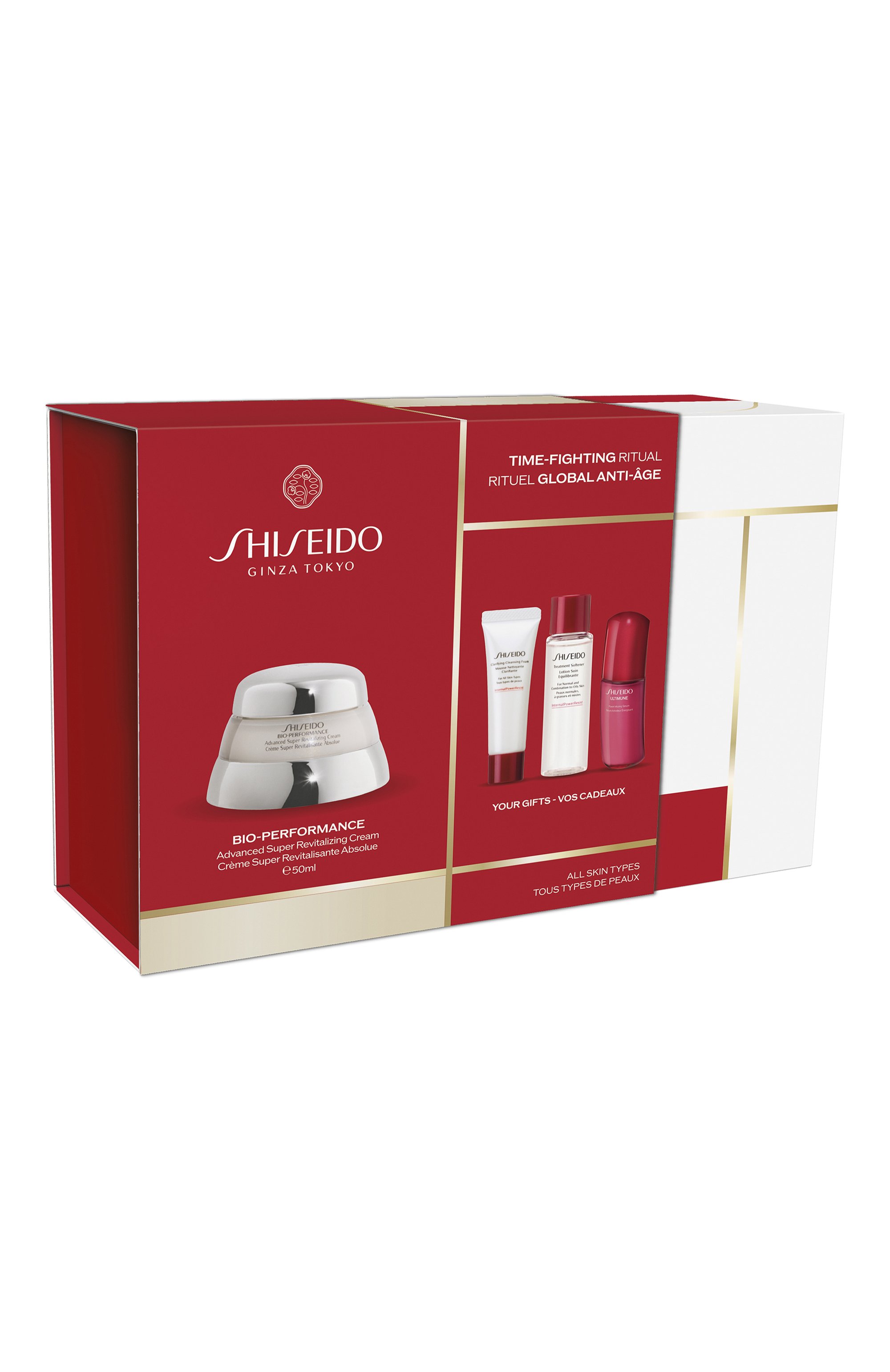 Набор с улучшенным супервосстанавливающим кремом bio-performance (50+15+30+10ml) SHISEIDO бесцветного цвета по цене 13900 руб., арт. SE4284SH, фото 3 Набор с улучшенным супервосстанавливающим кремом bio-performance (50+15+30+10ml) SHISEIDO, арт. SE4284SH, фото 3