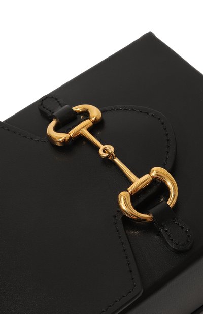 Кожаная сумка gucci horsebit 1955 GUCCI, арт. 625615 0YK0G, фото 3