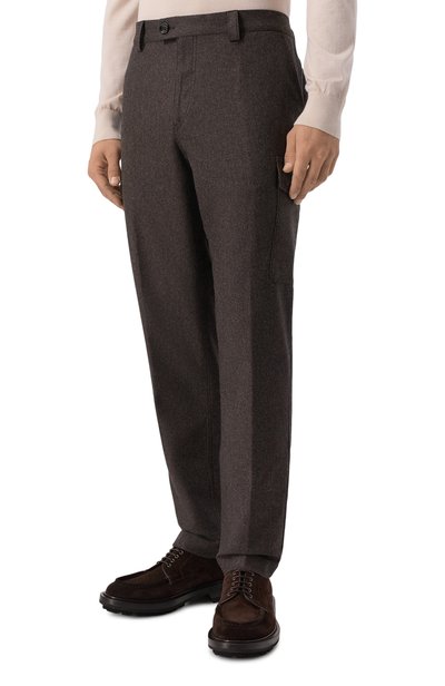 Шерстяные брюки-карго BRUNELLO CUCINELLI, арт. M038PF1890, фото 3