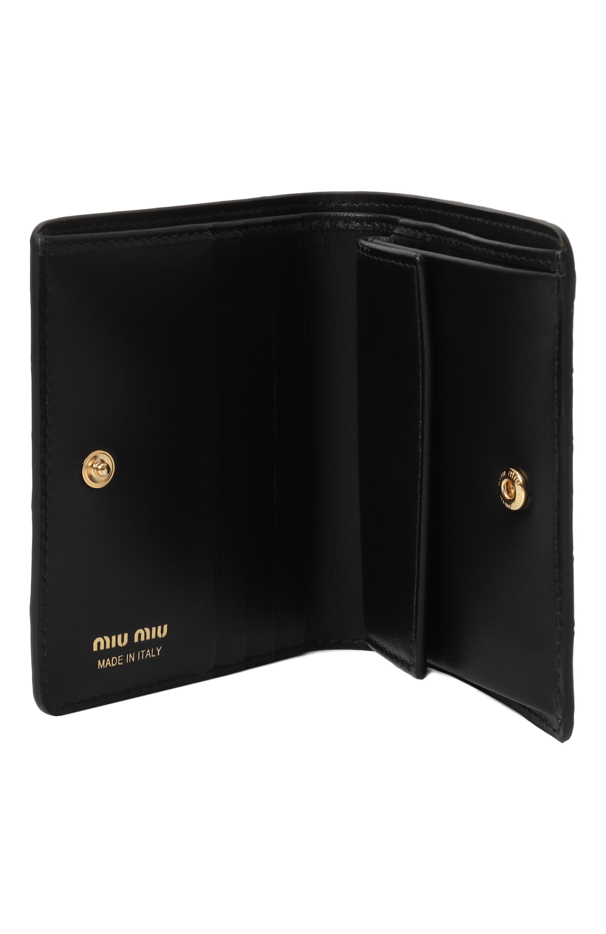 Кожаное портмоне MIU MIU, арт. 5MV204-2DQ8-F0002, фото 3