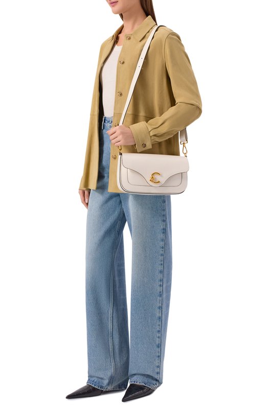 Сумка C-Me medium Coccinelle E1 SSK 12 03 01 Кремовый  E1 SSK 12 03 01 Фото 7