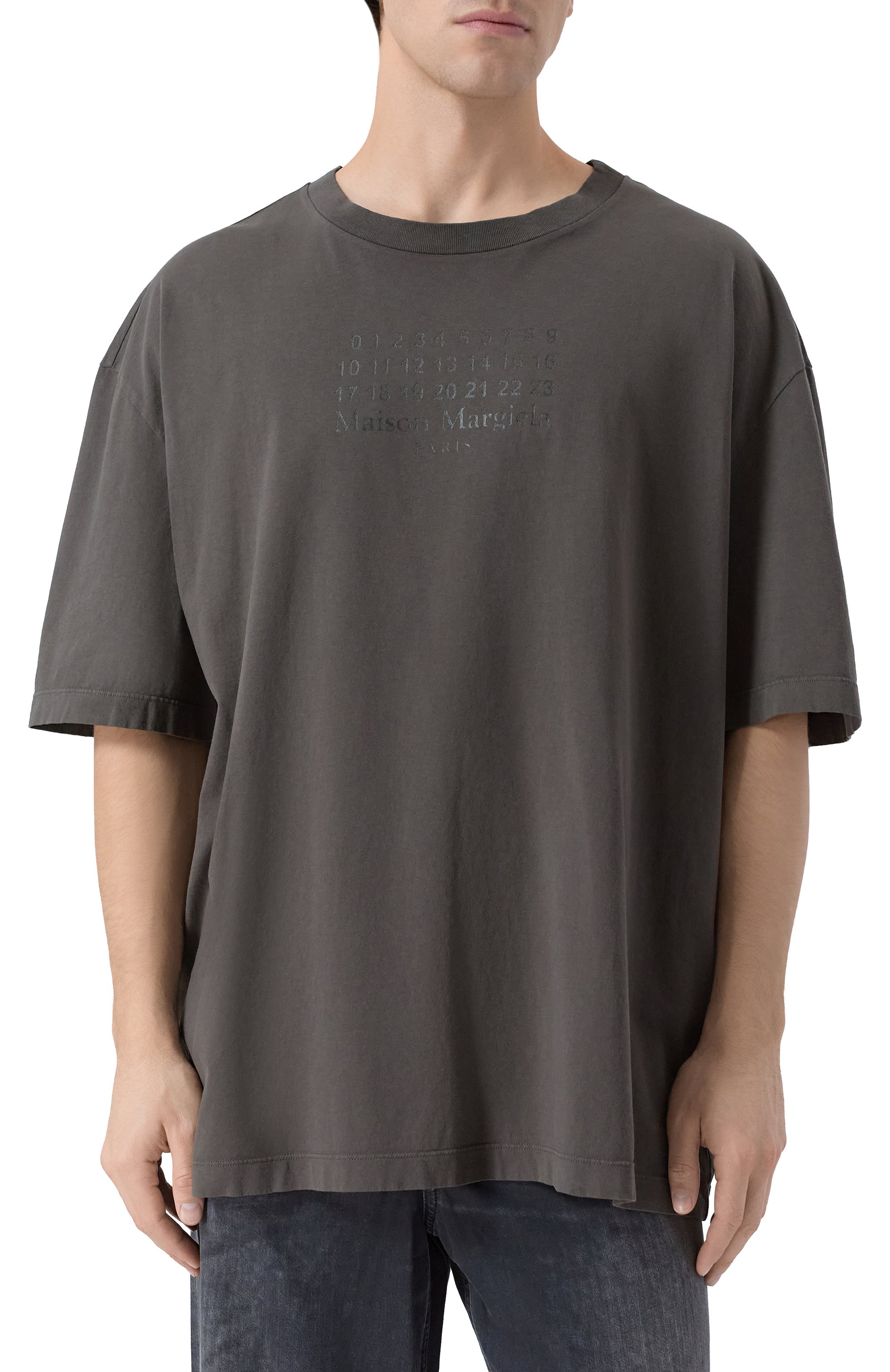 Хлопковая футболка MAISON MARGIELA, арт. S67GC0042/S24575, фото 3