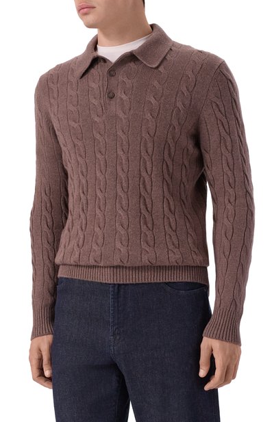 Кашемировое поло GRAN SASSO, арт. 23172/15551, фото 3