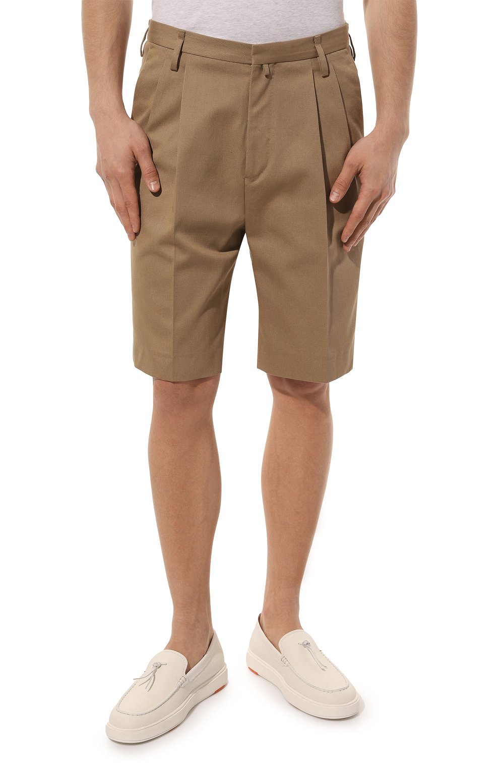 Хлопковые шорты CORNELIANI, арт. 914H08-3114205, фото 3