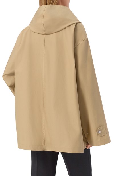 Хлопковая куртка TOTEME, арт. 262-WR00292-FB0633, фото 4