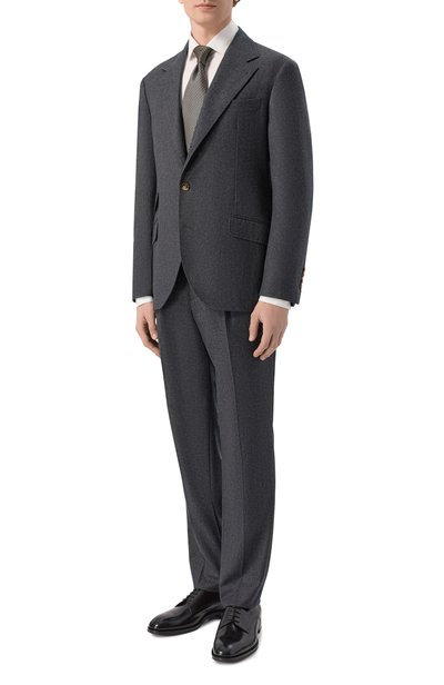 Мужской шерстяной костюм BRUNELLO CUCINELLI, арт. ME226LDWH