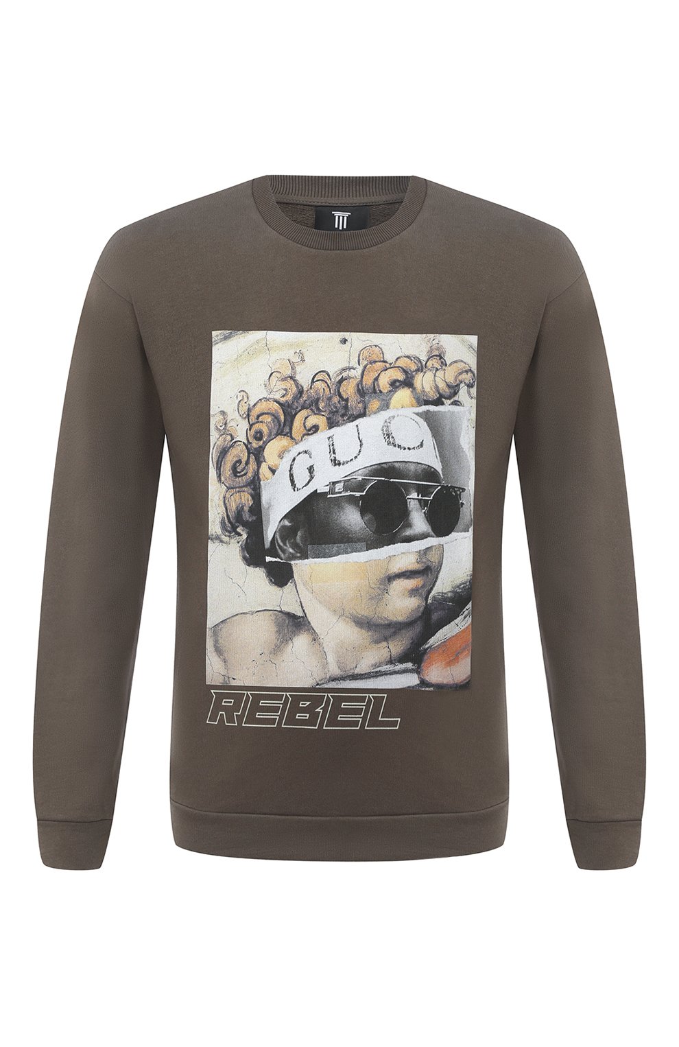 Хлопковый свитшот DIEGO VENTURINO, арт. FW20-DV FLG IRP, фото 1