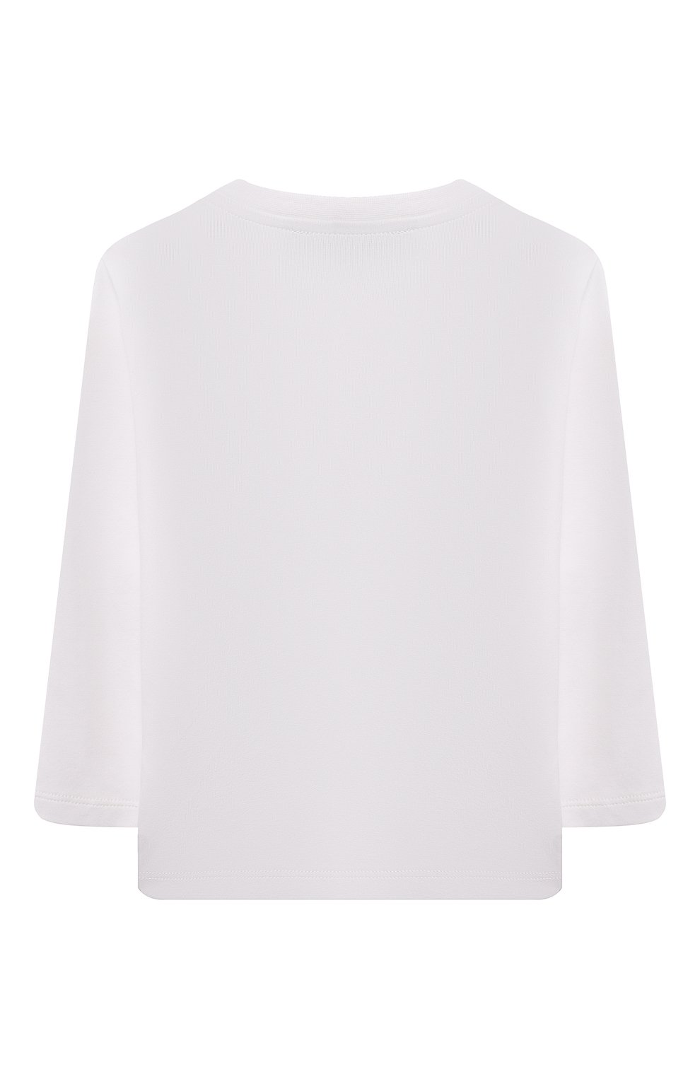 Хлопковый лонгслив MONCLER белого цвета по цене 16850 руб., арт. G2-951-8D721-20-8790M, фото 2 Хлопковый лонгслив MONCLER, арт. G2-951-8D721-20-8790M, фото 2