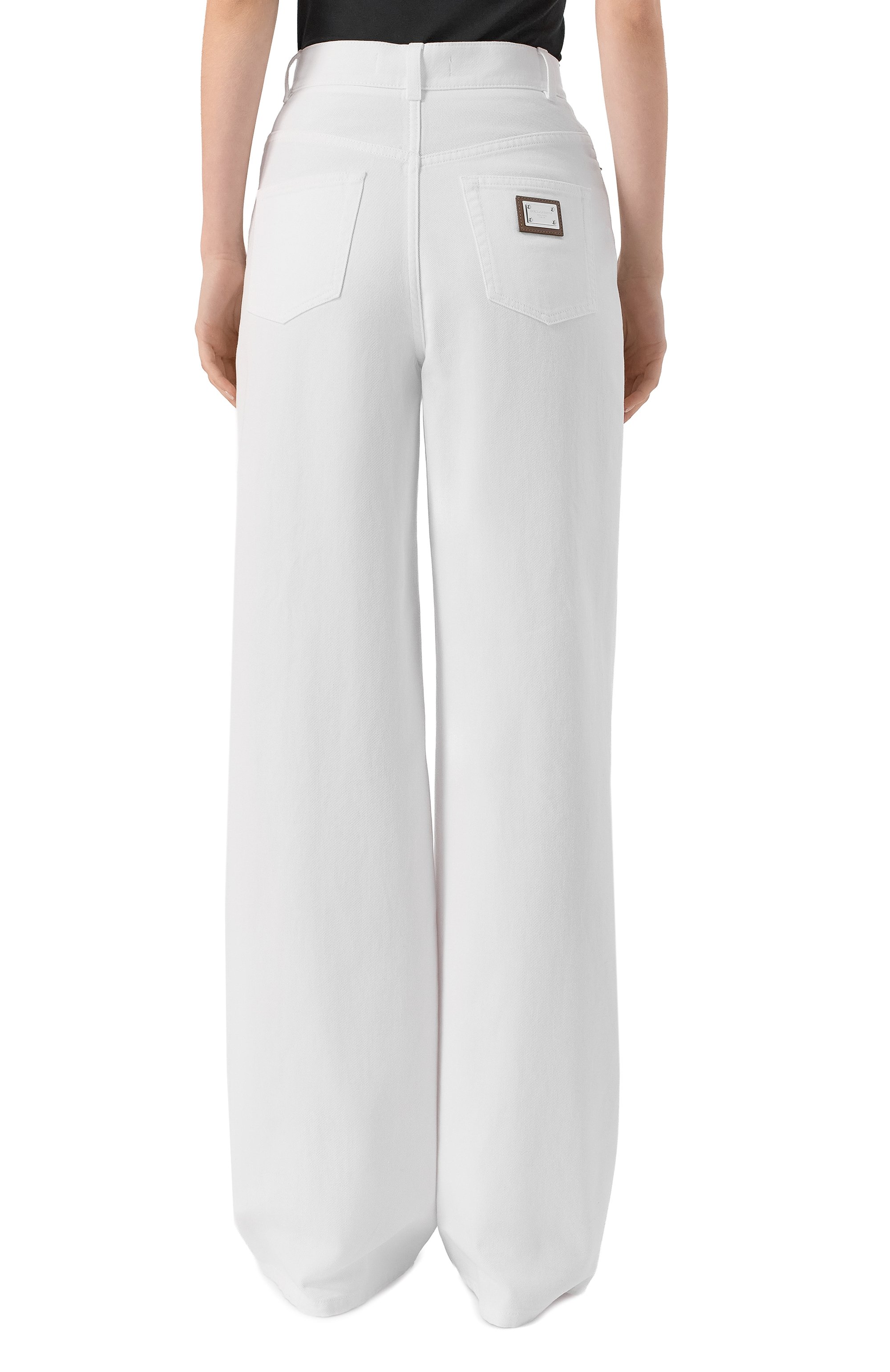 Джинсы DOLCE & GABBANA белого цвета по цене 88100 руб., арт. FTDDGD/G8NV8, фото 4 Джинсы DOLCE & GABBANA, арт. FTDDGD/G8NV8, фото 4