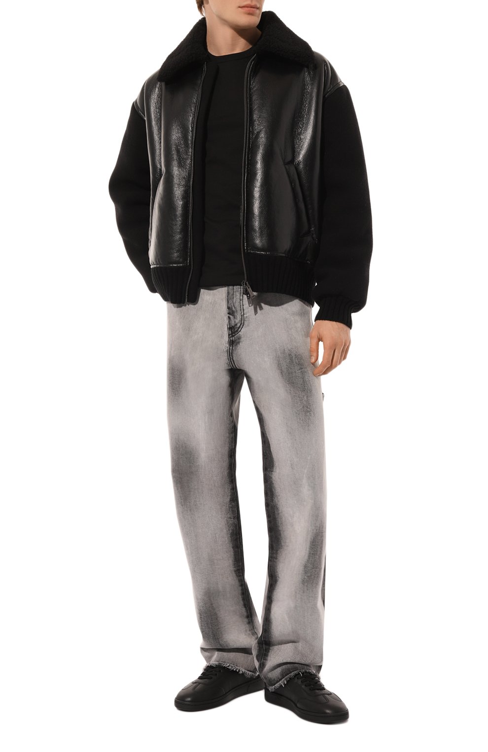 Кожаные кеды boxer DSQUARED2, арт. SNM0392/25107929, фото 2