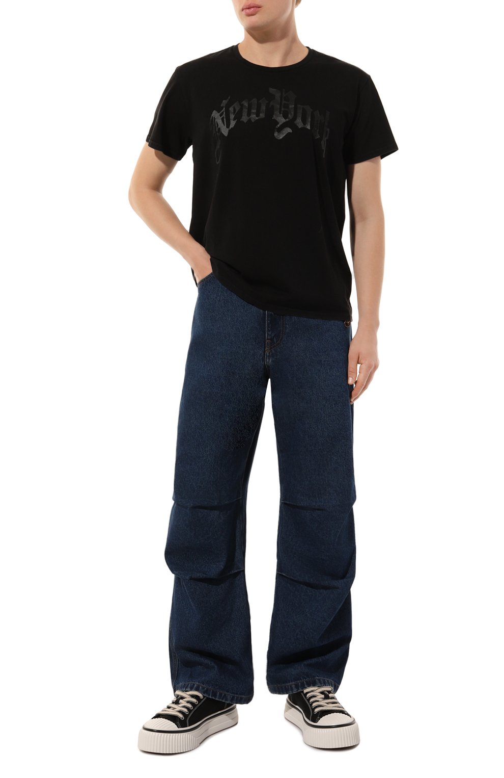 Хлопковая футболка R13, арт. R13WK001-K099A, фото 2