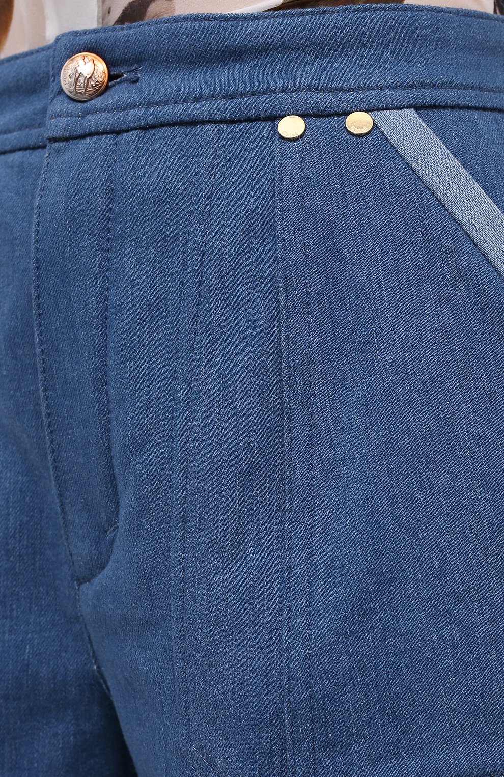 Джинсовые шорты CHLOÉ, арт. CHC20ADS05153, фото 6