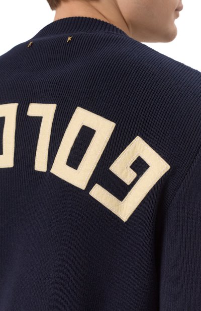 Хлопковый джемпер GOLDEN GOOSE DELUXE BRAND, арт. GMP00841.P000662, фото 5