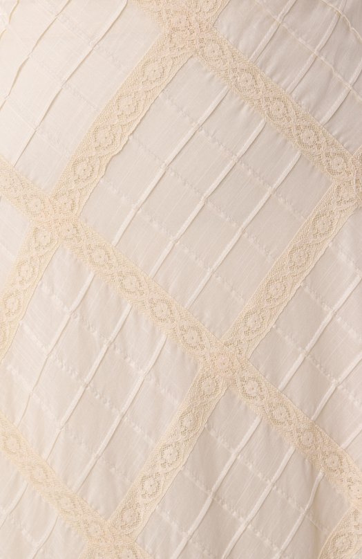 Хлопковая юбка Zimmermann 0736SRS253 Кремовый  0736SRS253 Фото 6