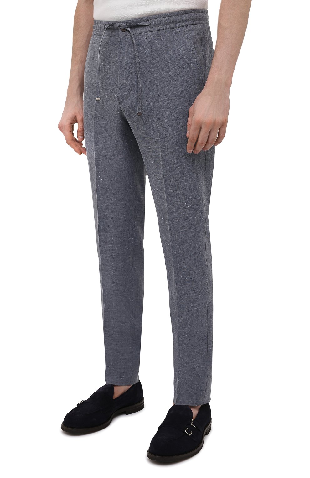 Льняные брюки CORNELIANI, арт. 894H01-2114202/00, фото 3