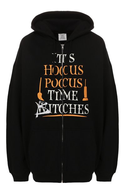 Женский хлопковая толстовка VETEMENTS, арт. UAH20TR737/W