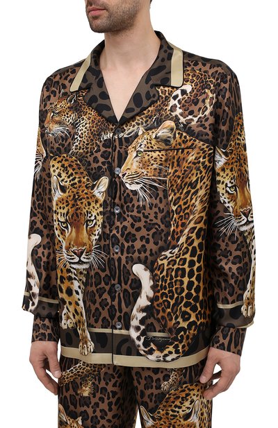 Шелковая сорочка DOLCE & GABBANA, арт. G5IF1T/FI16H, фото 3