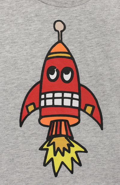 Хлопковый лонгслив STELLA MCCARTNEY, арт. 566784/SNJ37, фото 3