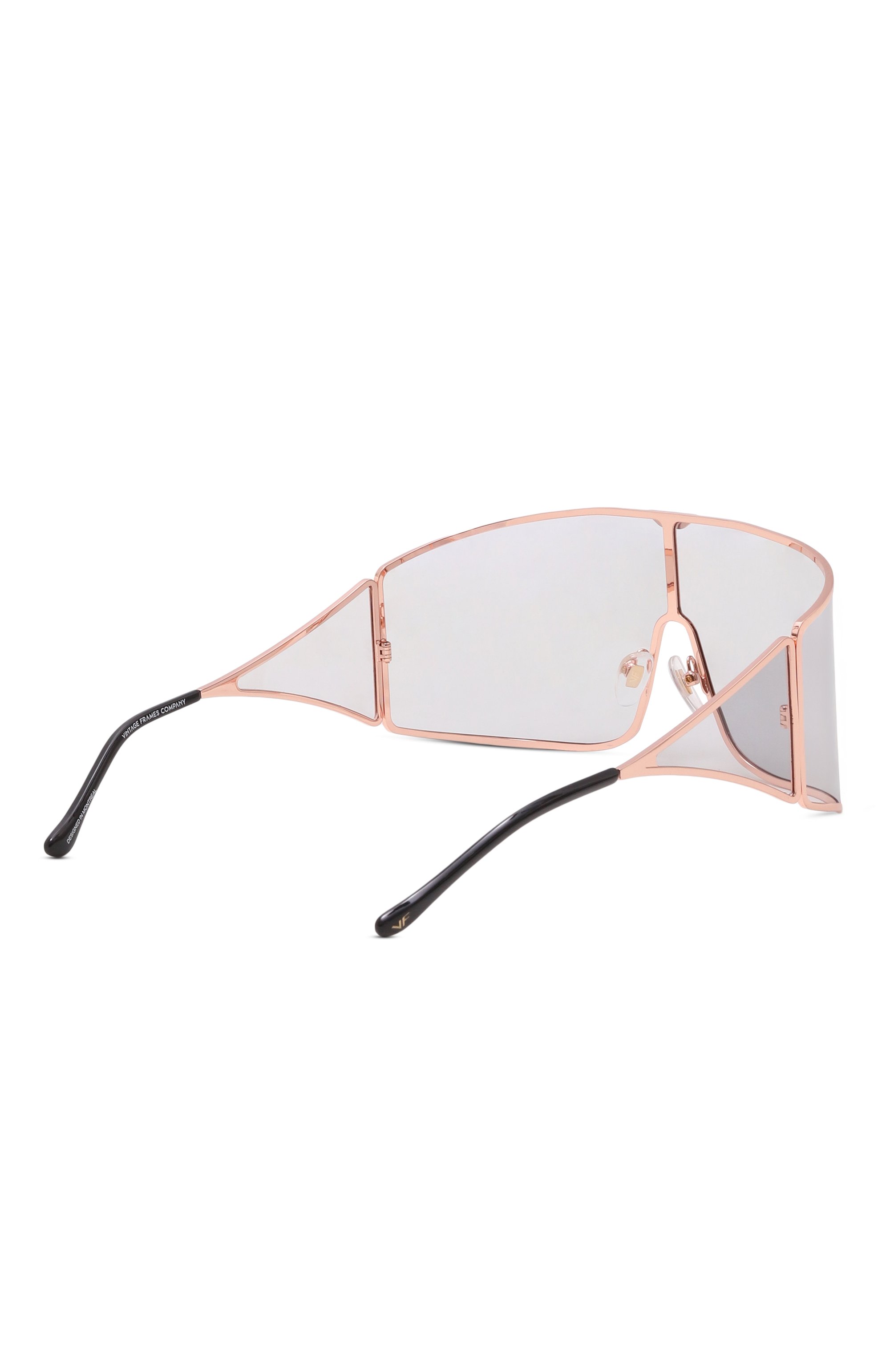 Солнцезащитные очки VINTAGE FRAMES, арт. 0UTCAST 24KT R0SE G0LD/GRAY, фото 5