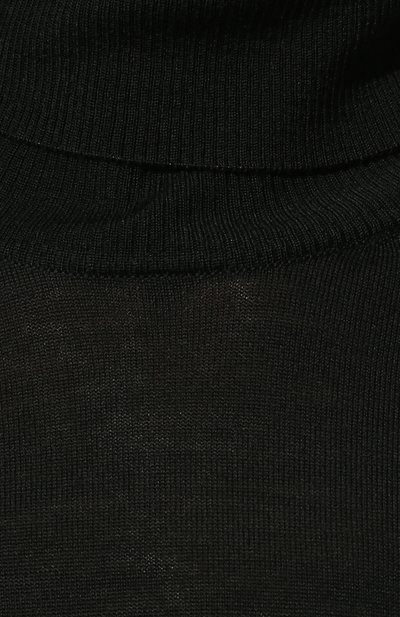 Шерстяная водолазка AND THE BRAND зеленого цвета по цене 34720 руб., арт. W23-RN007-1602-509, фото 5 Шерстяная водолазка AND THE BRAND, арт. W23-RN007-1602-509, фото 5