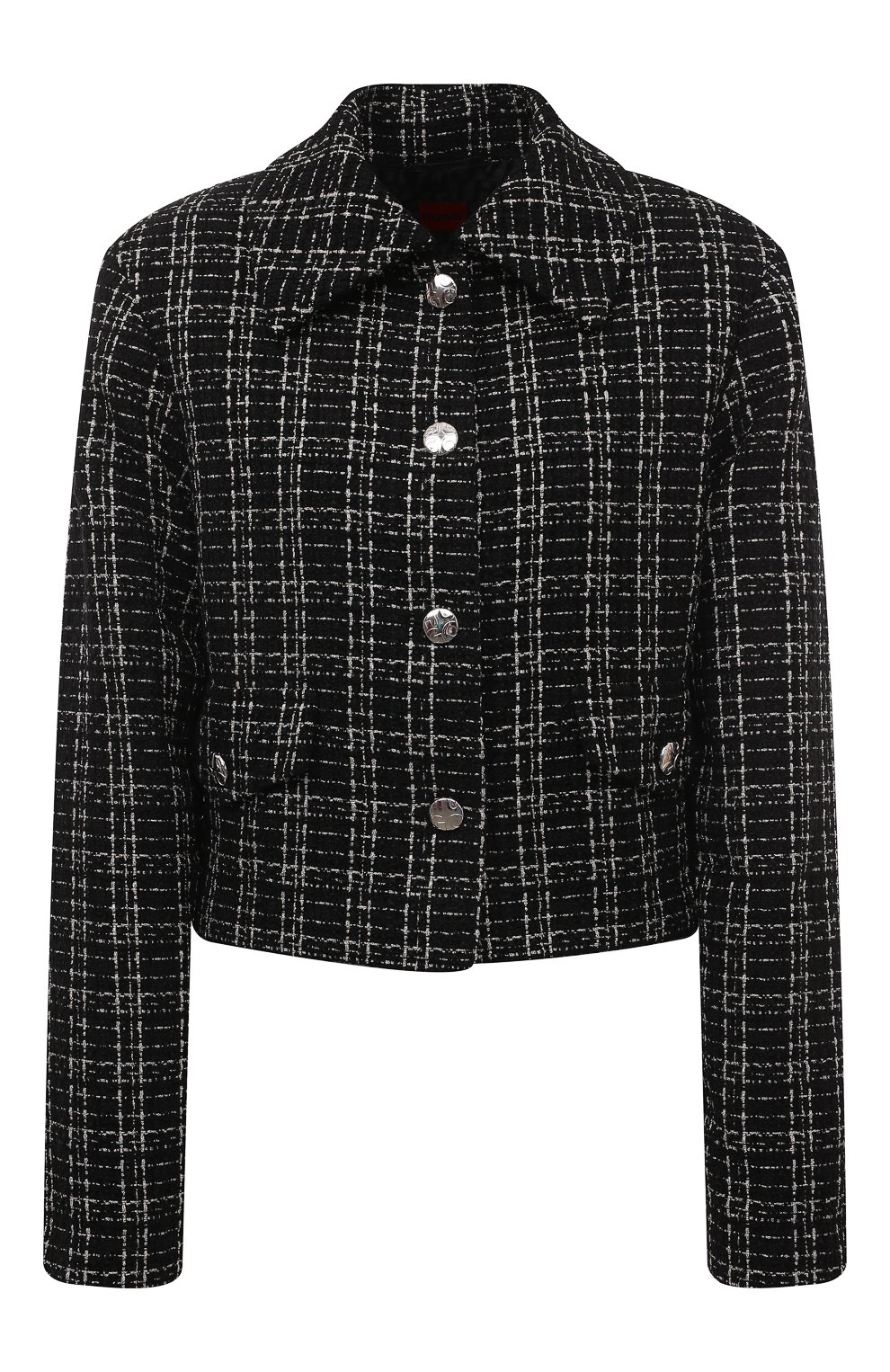 Жакет HUGO черного цвета по цене 22550 руб., арт. 50482553, фото 1 Жакет HUGO, арт. 50482553, фото 1