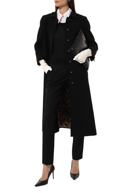 Топ из лиоцелла и шерсти SAINT LAURENT, арт. 774404/Y75YW, фото 2