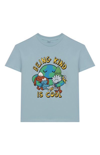 Хлопковая футболка STELLA MCCARTNEY, арт. TX8P41