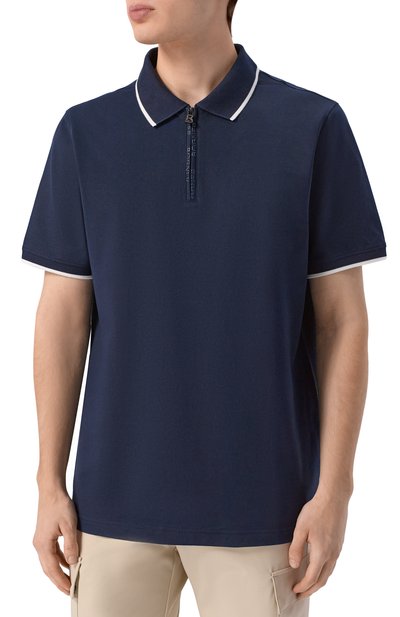 Поло BOGNER темно-синего цвета по цене 18100 руб., арт. 58602727, фото 3 Поло BOGNER, арт. 58602727, фото 3