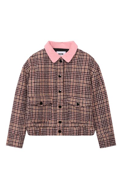 Куртка-рубашка MSGM KIDS, арт. F5MSJGC0139