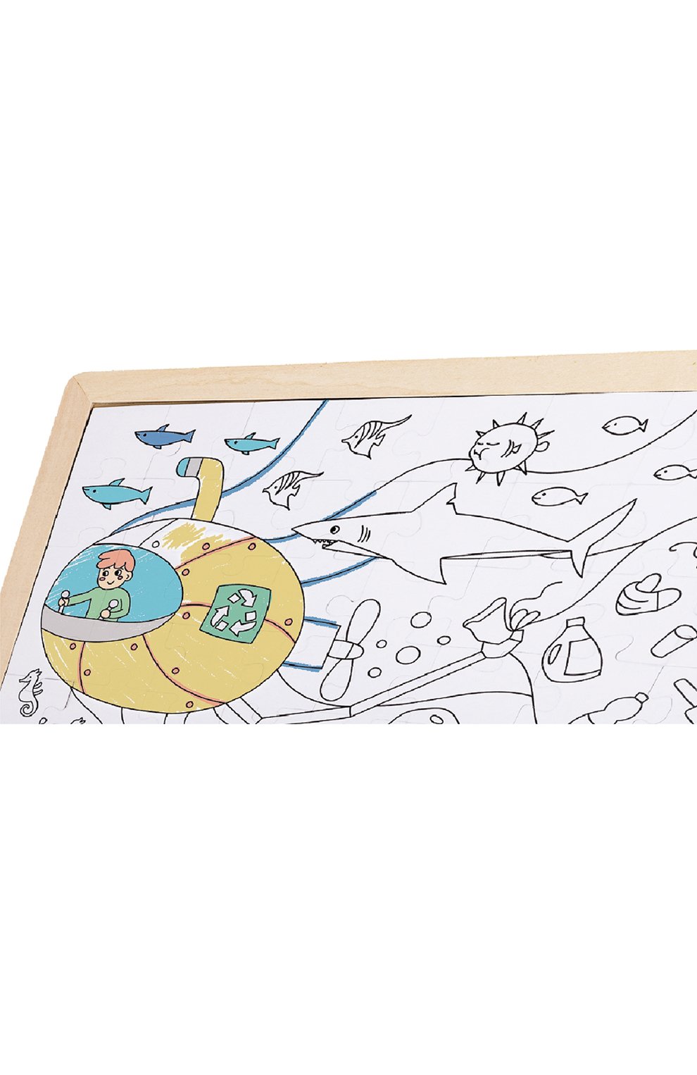 Пазл-раскраска морская спасательная служба HAPE, арт. E1643_HP, фото 4