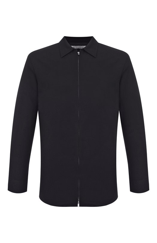 Шерстяная рубашка Attachment AS52-013 Чёрный AS52-013