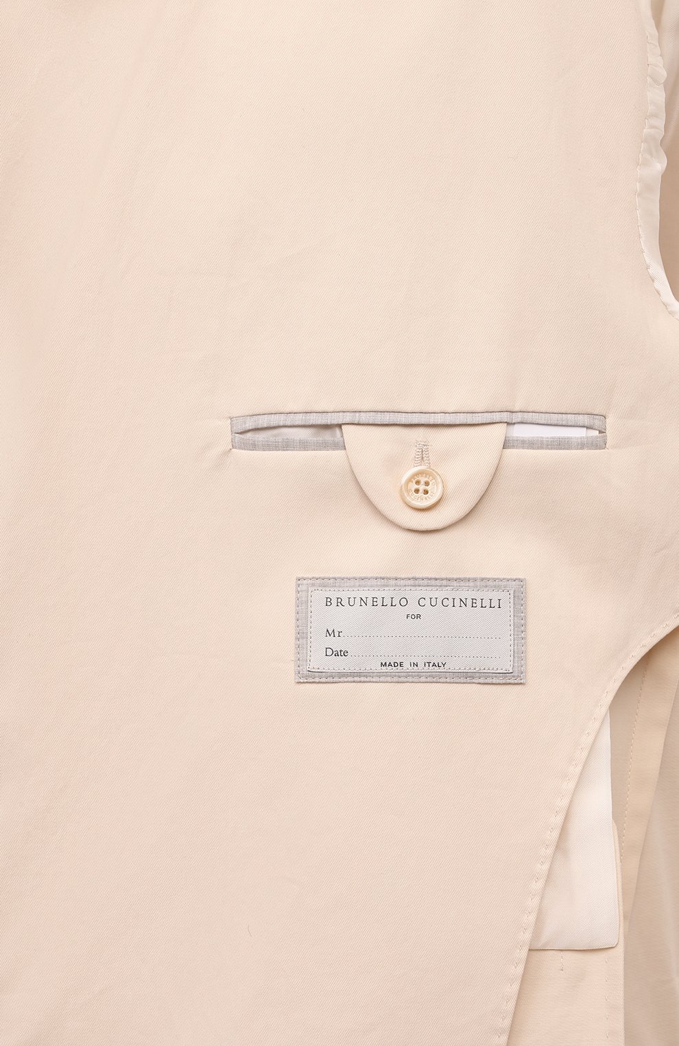 Хлопковый пиджак BRUNELLO CUCINELLI, арт. ML4727BND, фото 8