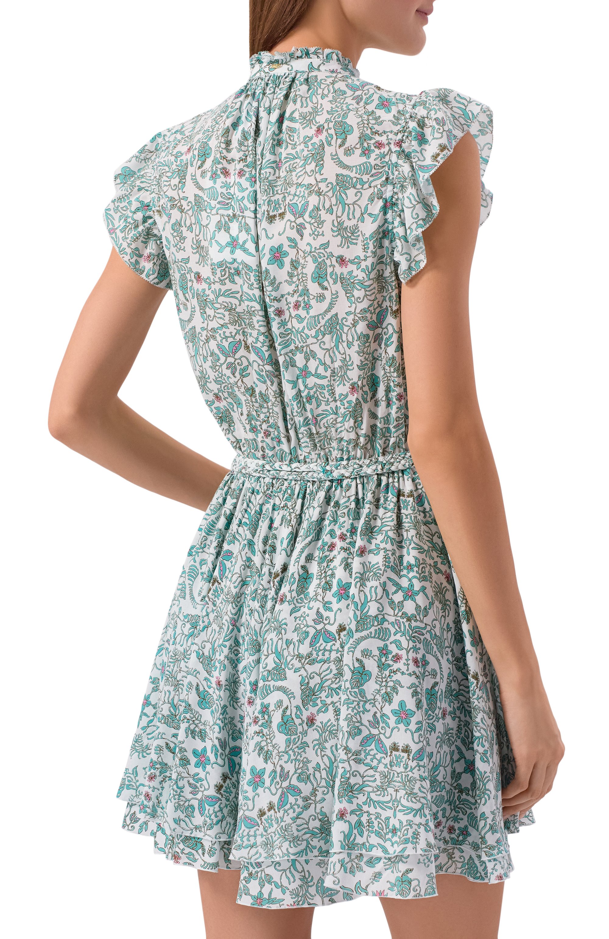 Платье из вискозы POUPETTE ST BARTH, арт. WL5R26NVPTWG, фото 3