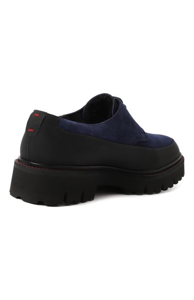 Замшевые дерби KITON, арт. USSA194N0112505_FUR, фото 5