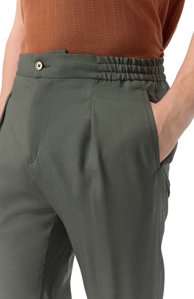 Брюки из шерсти и шелка MARCO PESCAROLO, арт. CHIAIA/5122, фото 5