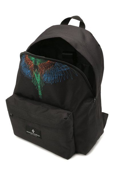 Рюкзак MARCELO BURLON KIDS OF MILAN черного цвета по цене 13950 руб., арт. 21E/B/MB/9510/9000, фото 3 Рюкзак MARCELO BURLON KIDS OF MILAN, арт. 21E/B/MB/9510/9000, фото 3
