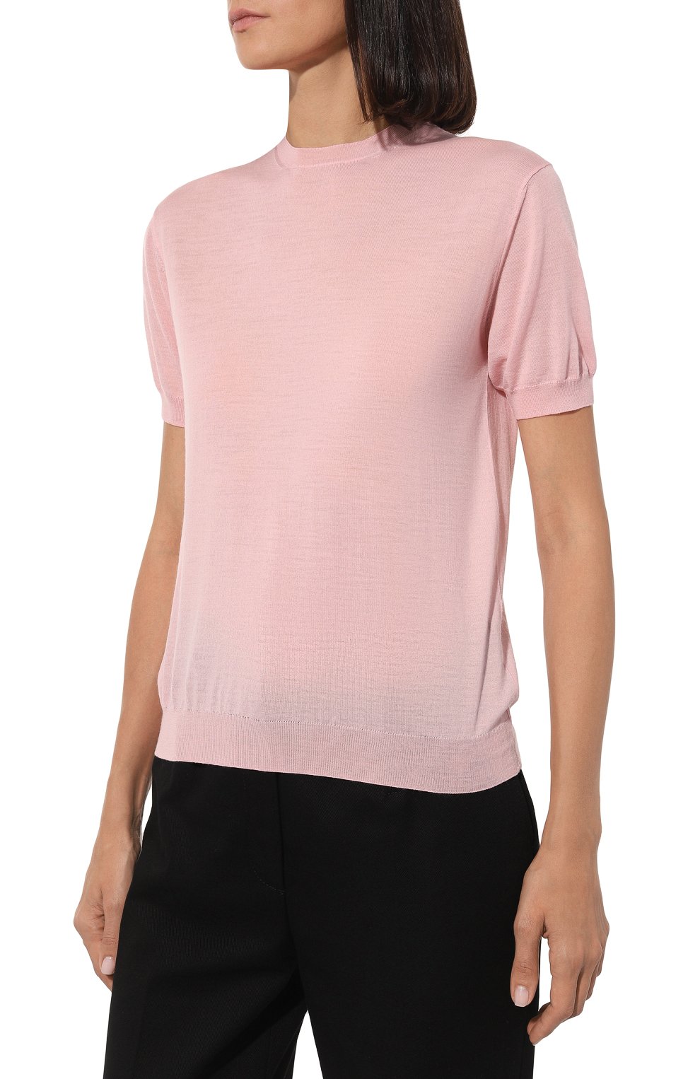 Шерстяной пуловер PRADA, арт. P24V22-J2N-F0442-162, фото 3