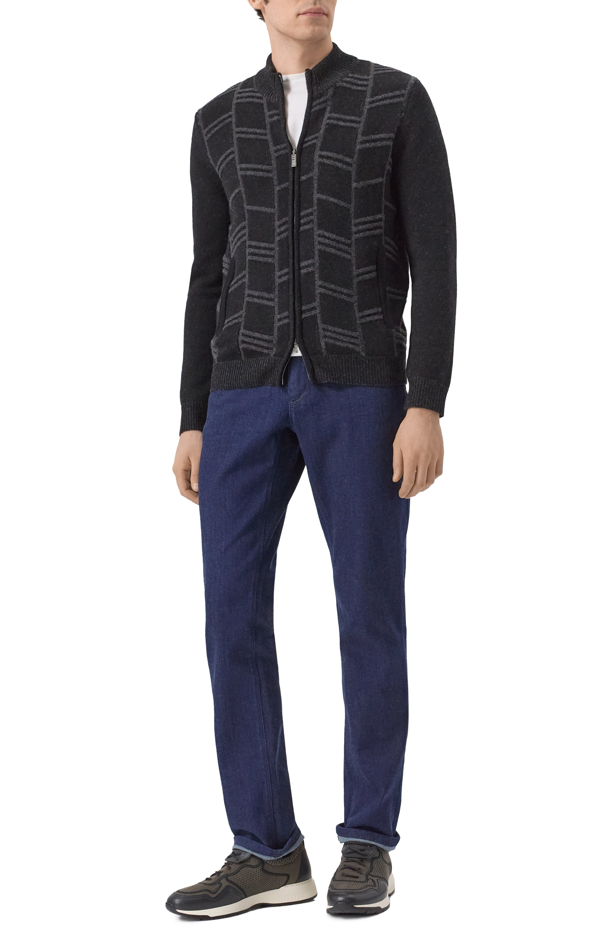 Комбинированные кроссовки ZILLI, арт. H0139AM0152VZEV01, фото 2